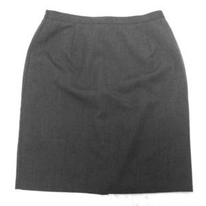 Grey pencil skirt